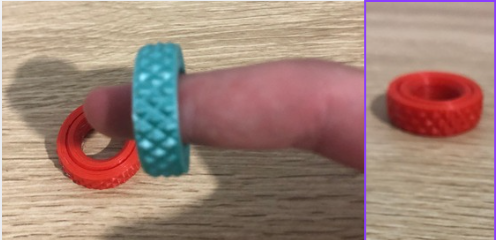 Fidget Ring 3D print