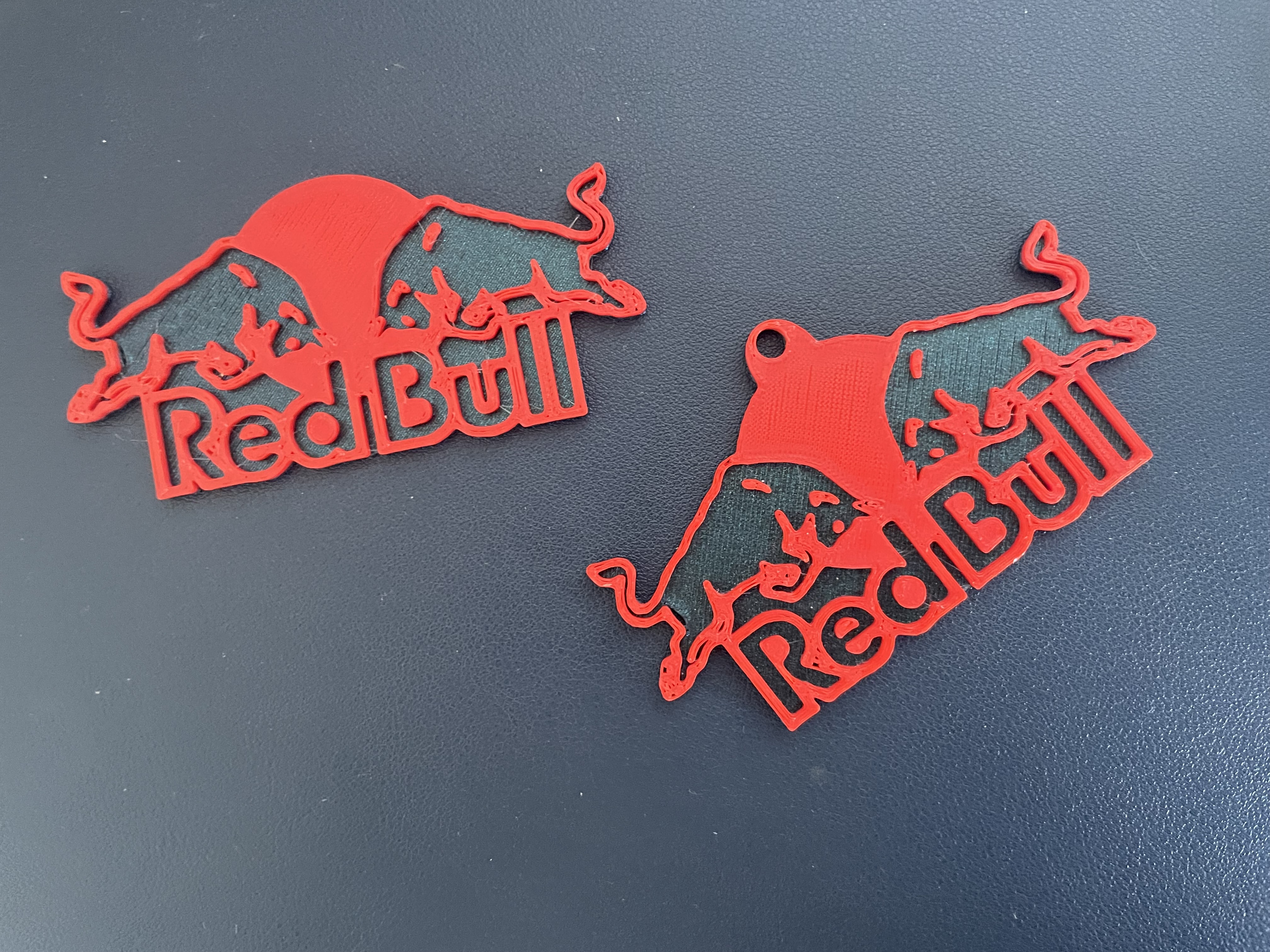 Red Bull keyring 3D print