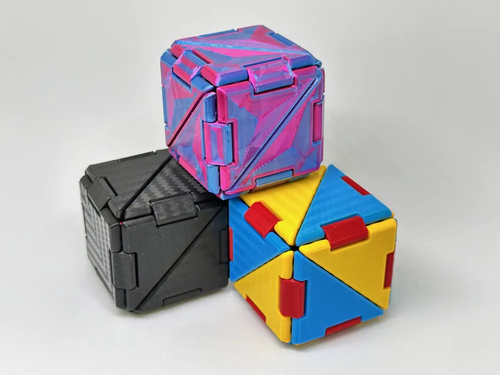 Transforming Cube Fidget